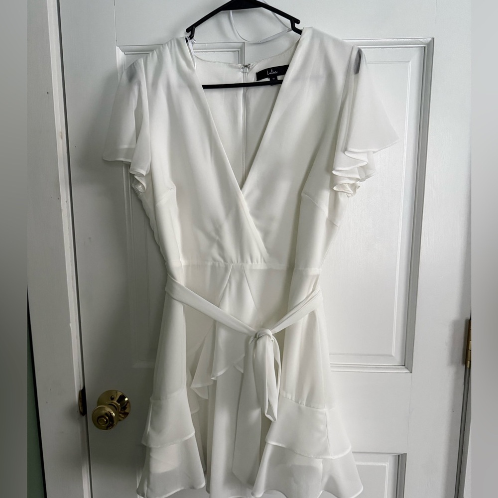 Lulus, off white dress
